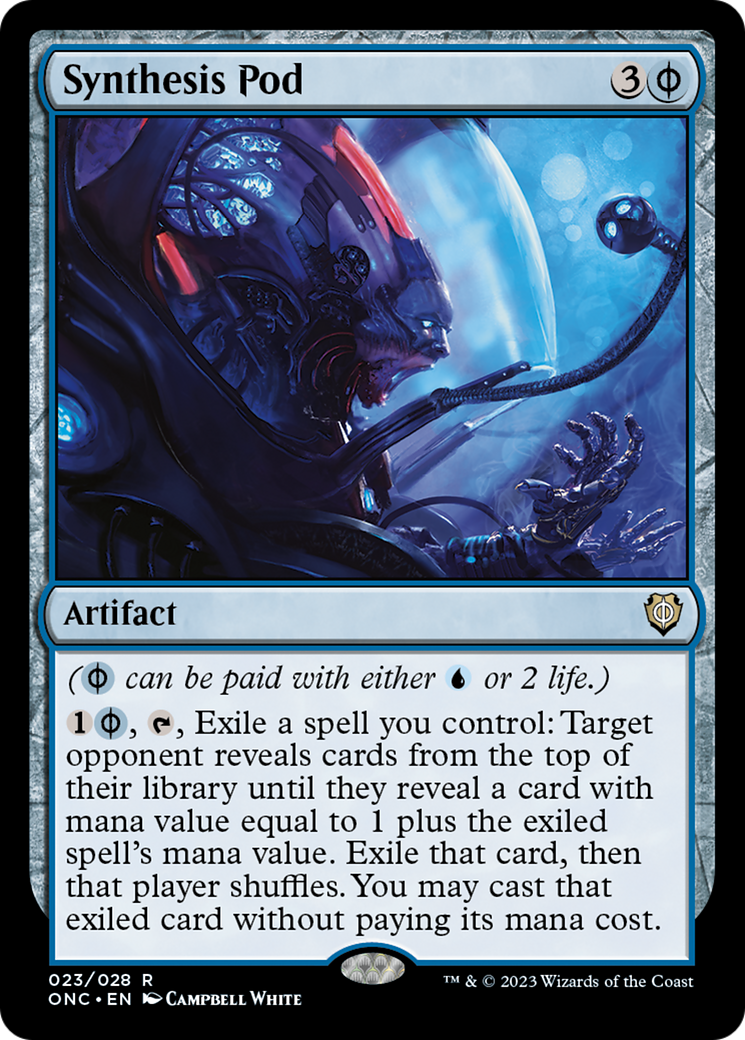 Synthesis Pod [Phyrexia: All Will Be One Commander] - Destination Retro
