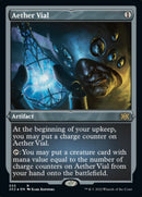 Aether Vial (Foil Etched) [Double Masters 2022] - Destination Retro