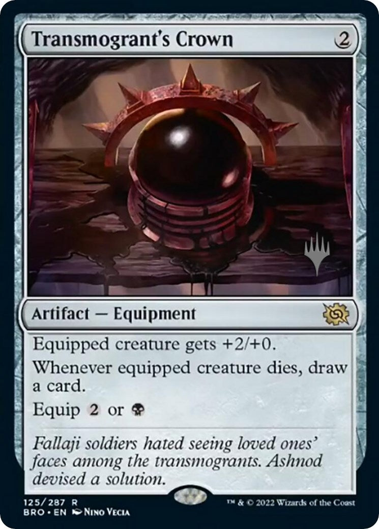 Transmogrant's Crown (Promo Pack) [The Brothers' War Promos] - Destination Retro