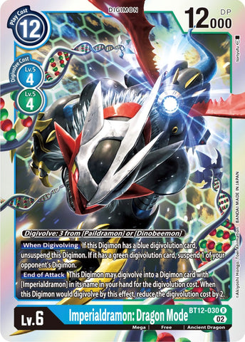 Imperialdramon: Dragon Mode [BT12-030] [Across Time] - Destination Retro