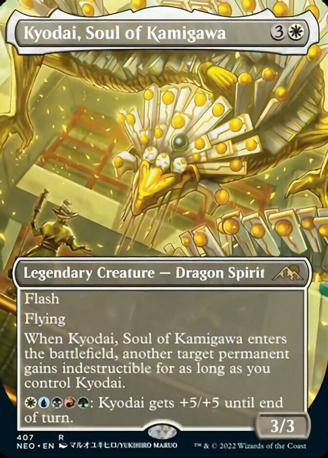 Kyodai, Soul of Kamigawa (Borderless Alternate Art) [Kamigawa: Neon Dynasty] - Destination Retro