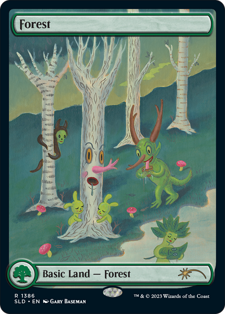 Forest (1386) [Secret Lair Drop Series] - Destination Retro