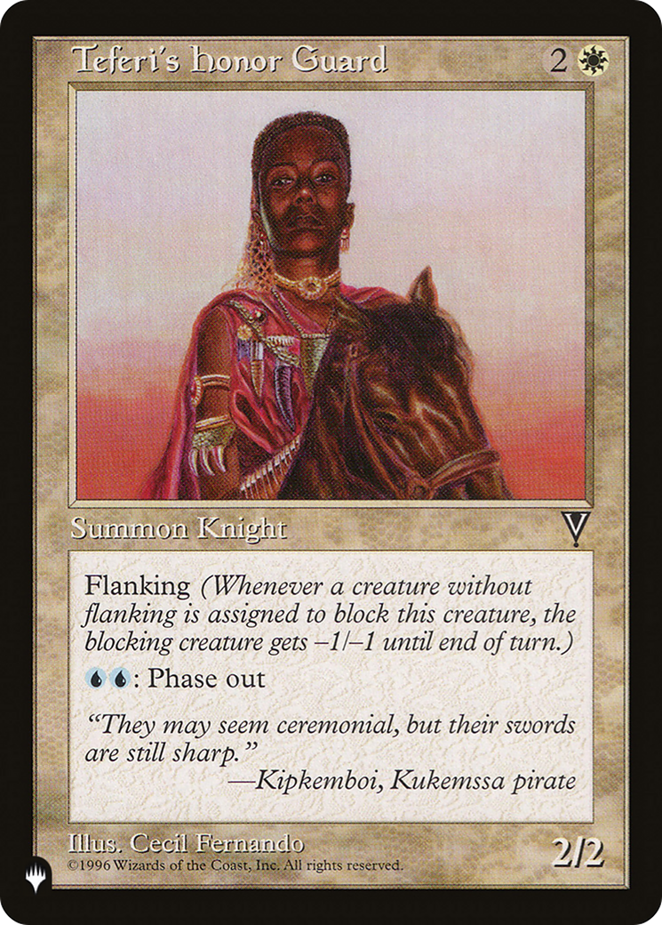 Teferi's Honor Guard [The List] - Destination Retro