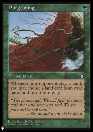 Burgeoning [The List] - Destination Retro