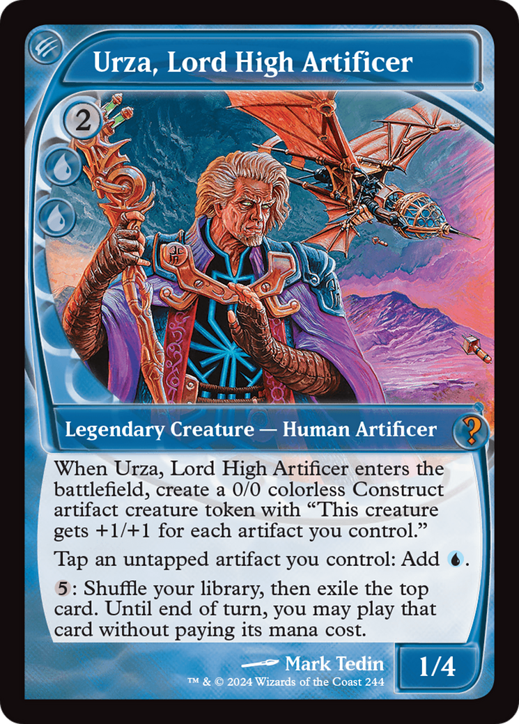 Urza, Lord High Artificer (Future Sight) [Mystery Booster 2] - Destination Retro