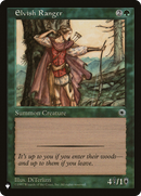 Elvish Ranger [The List] - Destination Retro