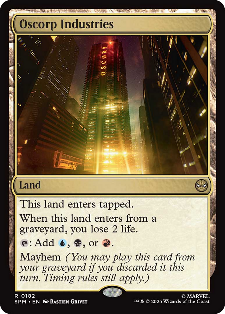Oscorp Industries [Marvel's Spider-Man] - Destination Retro