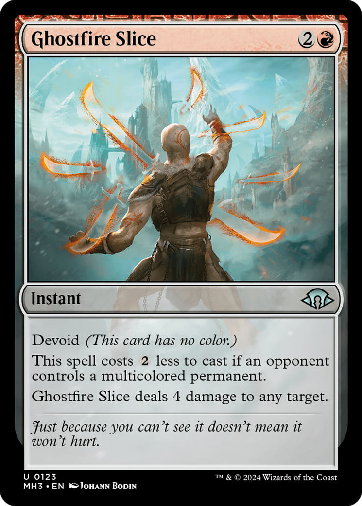 Ghostfire Slice [Modern Horizons 3] - Destination Retro