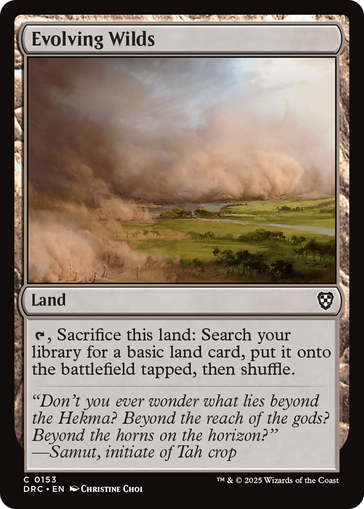 Evolving Wilds [Aetherdrift Commander] - Destination Retro