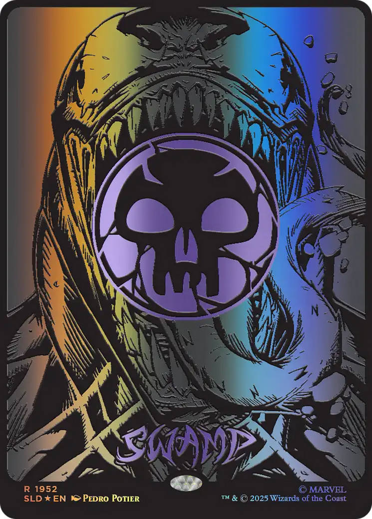 Swamp (1952) (Raised Foil) [Secret Lair Drop Series] - Destination Retro