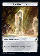 Icy Manalith Token [Kaldheim Tokens] - Destination Retro
