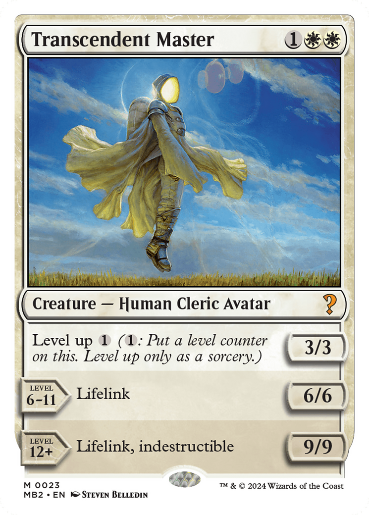 Transcendent Master (White Border) [Mystery Booster 2] - Destination Retro