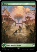 Forest (0853) (Surge Foil) [Fallout] - Destination Retro