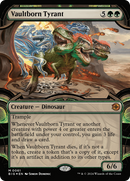 Vaultborn Tyrant (Showcase) (Raised Foil) [Outlaws of Thunder Junction: The Big Score] - Destination Retro