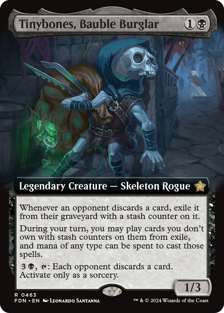 Tinybones, Bauble Burglar (Extended Art) [Foundations] - Destination Retro