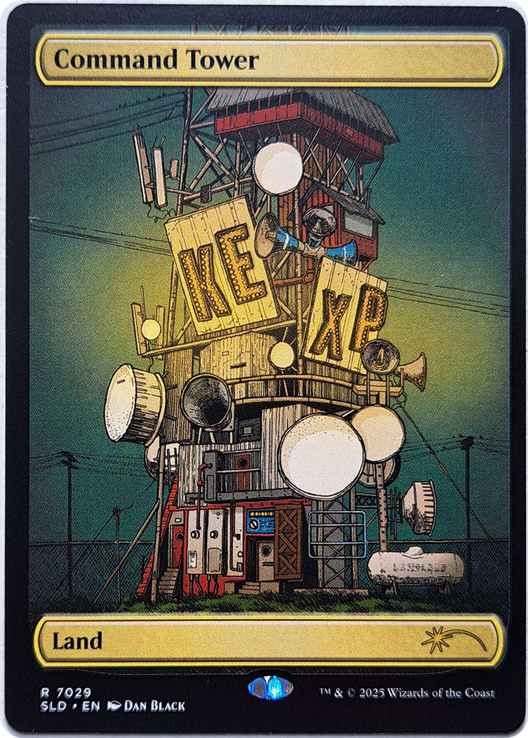 Command Tower (7029) (Rainbow Foil) [Secret Lair Drop Series] - Destination Retro