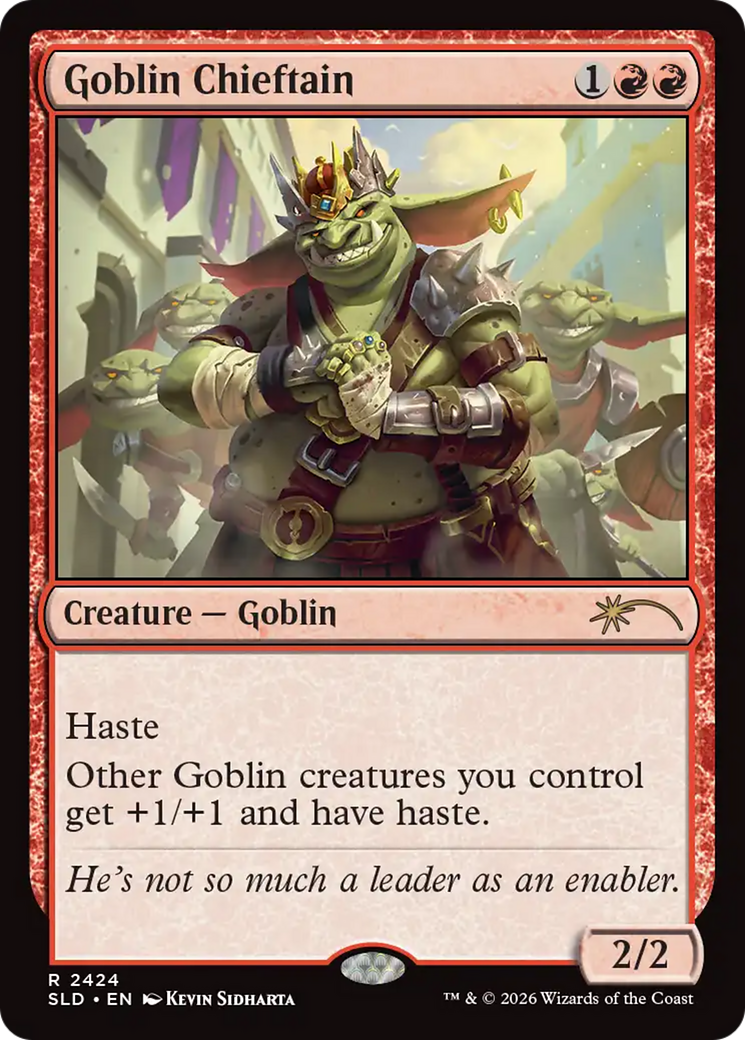 Goblin Chieftain (2424) [Secret Lair Drop Series] - Destination Retro