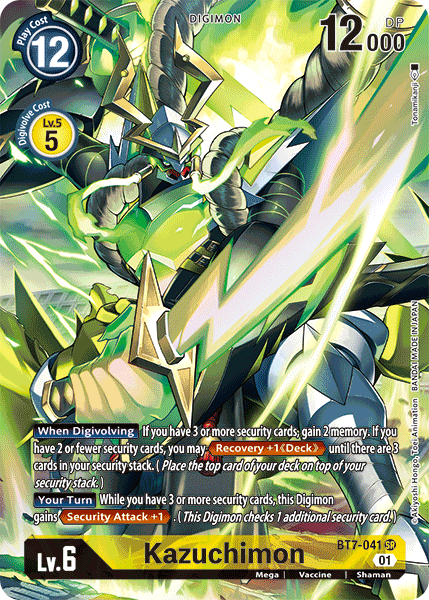 Kazuchimon [BT7-041] (Alternate Art) [Next Adventure] - Destination Retro