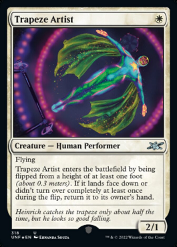 Trapeze Artist (Galaxy Foil) [Unfinity] - Destination Retro