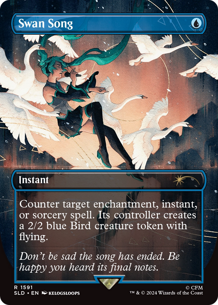 Swan Song (1591) [Secret Lair Drop Series] - Destination Retro