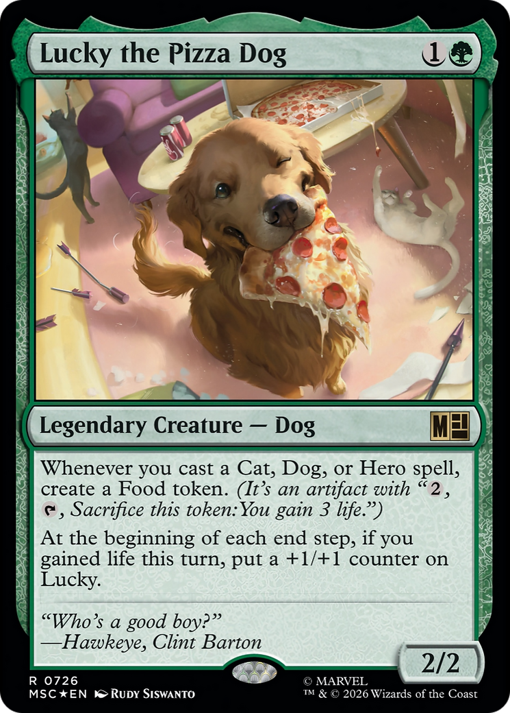 Lucky the Pizza Dog [Marvel Super Heroes Commander] - Destination Retro