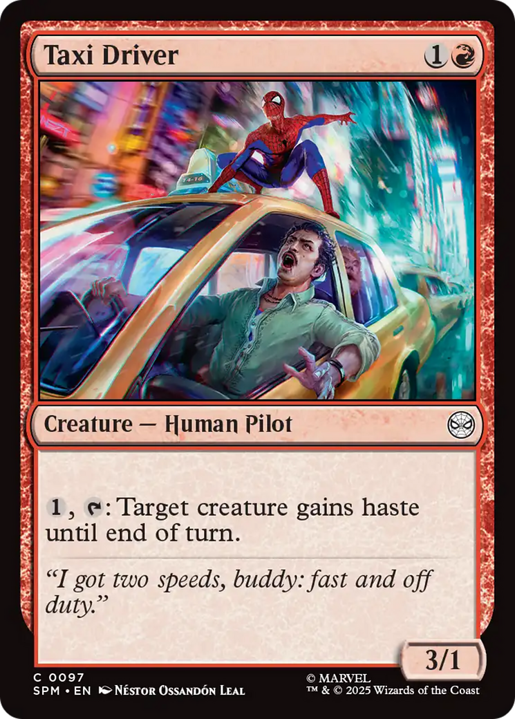 Taxi Driver [Marvel's Spider-Man] - Destination Retro