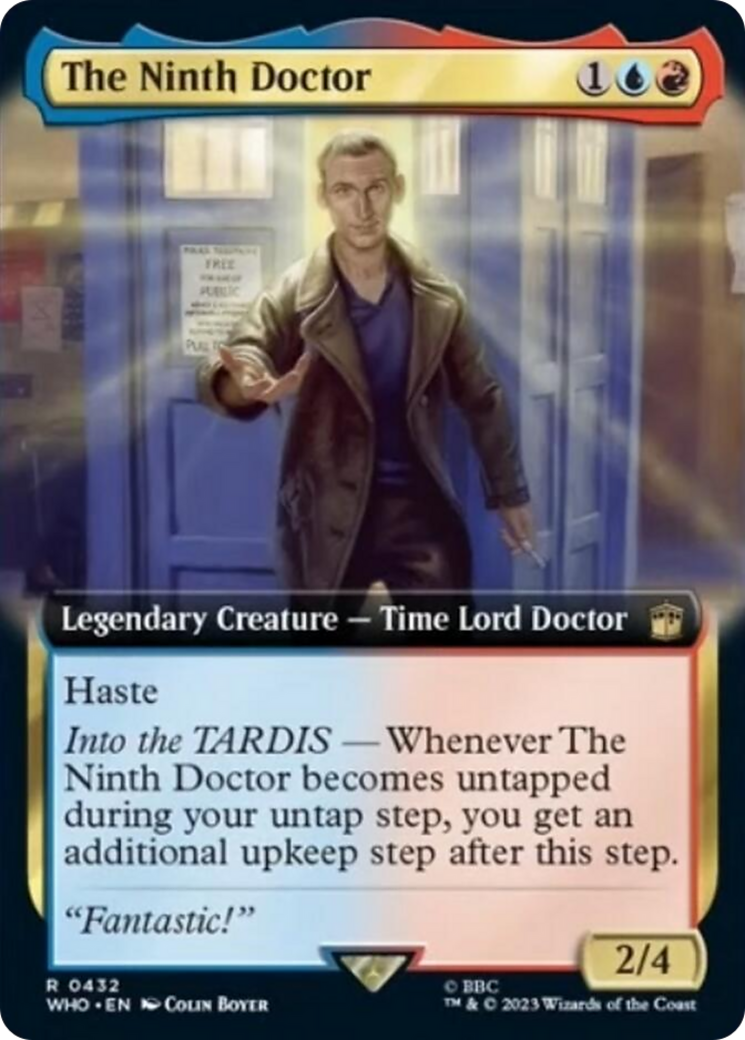 The Ninth Doctor (Extended Art) [Doctor Who] - Destination Retro