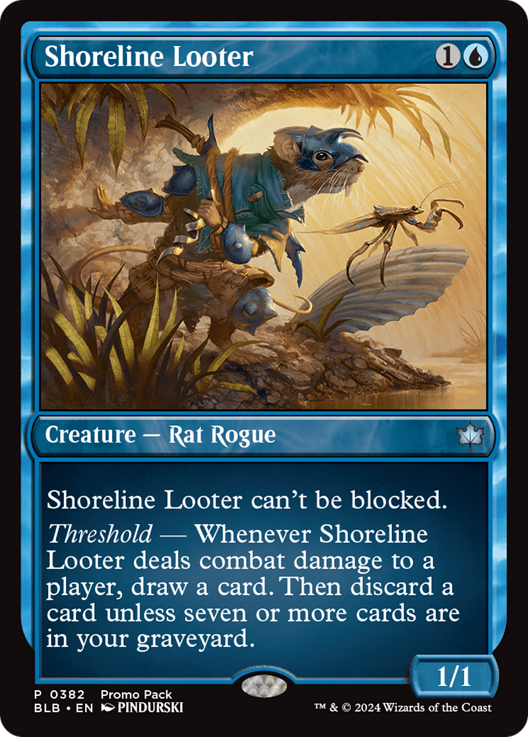 Shoreline Looter [Bloomburrow Promos] - Destination Retro