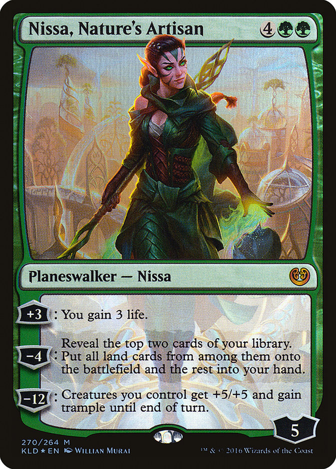 Nissa, Nature's Artisan [Kaladesh] - Destination Retro