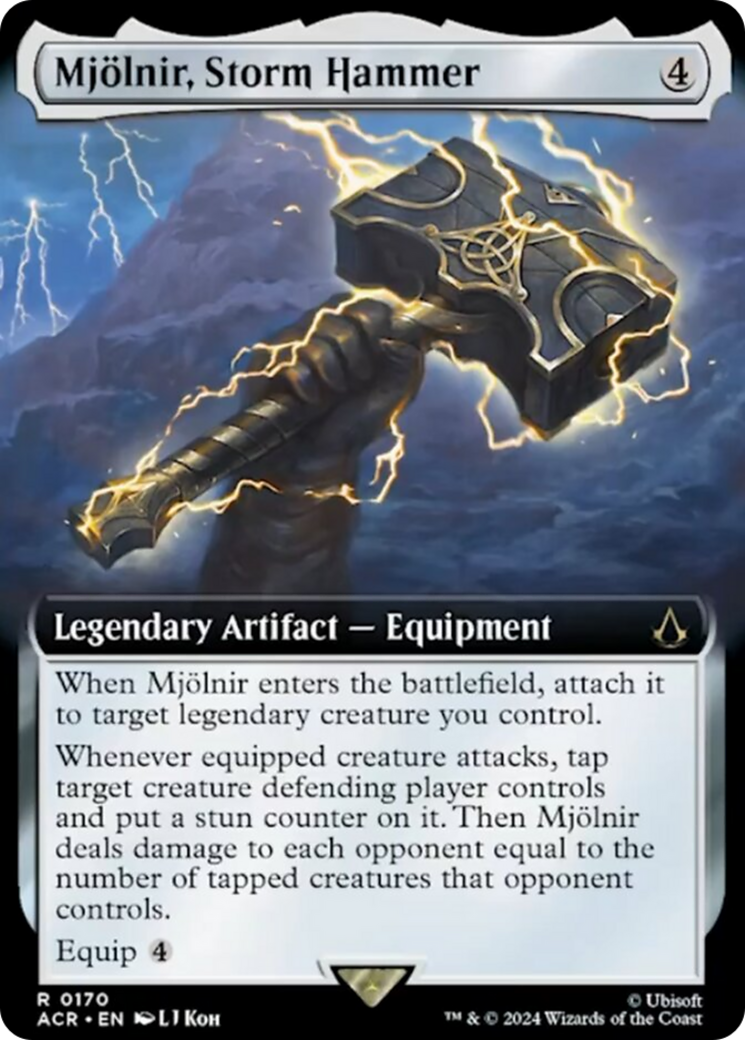 Mjolnir, Storm Hammer (Extended Art) [Assassin's Creed] - Destination Retro