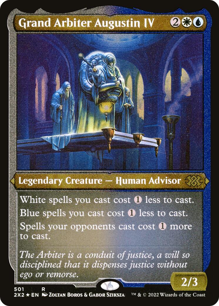 Grand Arbiter Augustin IV (Foil Etched) [Double Masters 2022] - Destination Retro