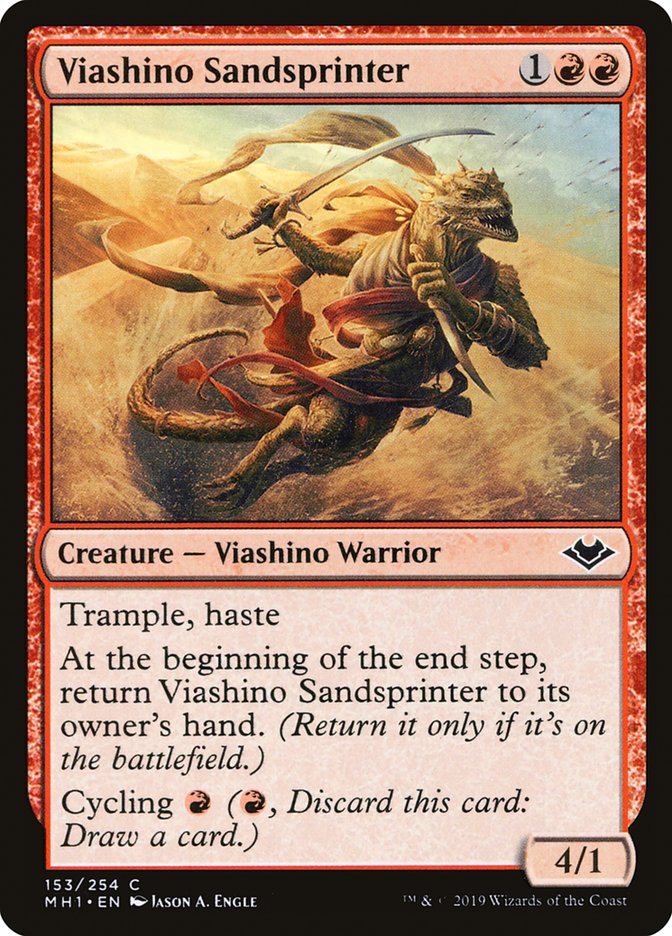 Viashino Sandsprinter [Modern Horizons] - Destination Retro