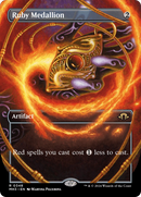 Ruby Medallion (Borderless) [Modern Horizons 3] - Destination Retro