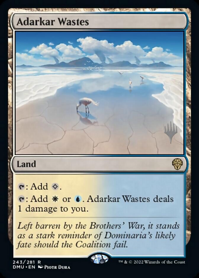 Adarkar Wastes (Promo Pack) [Dominaria United Promos] - Destination Retro