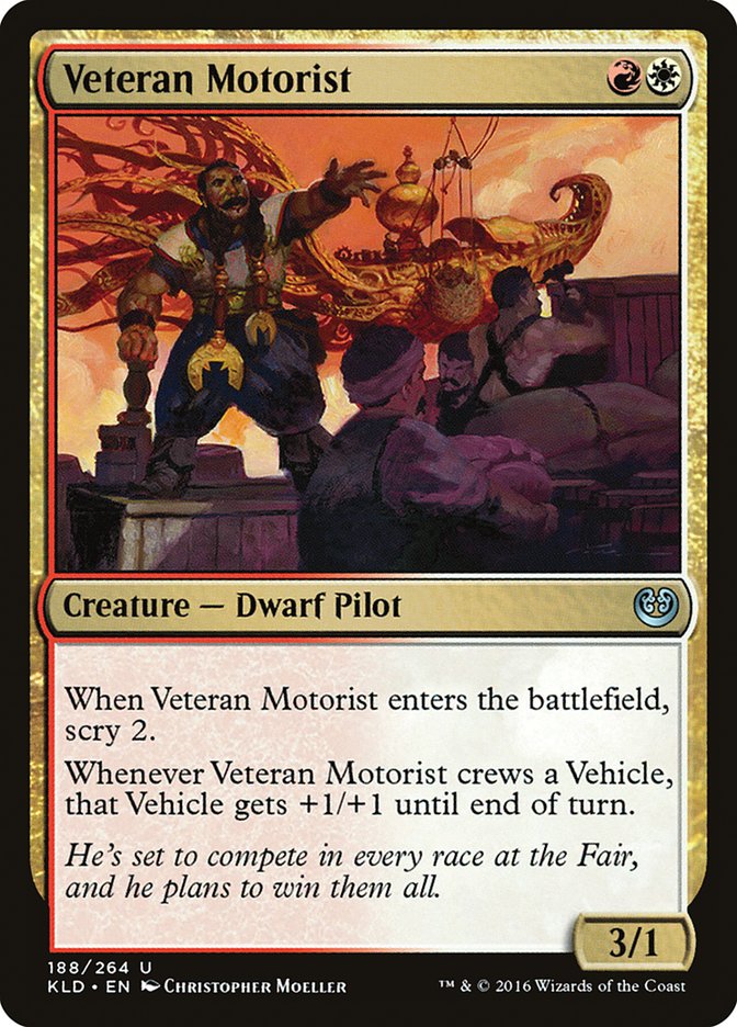 Veteran Motorist [Kaladesh] - Destination Retro