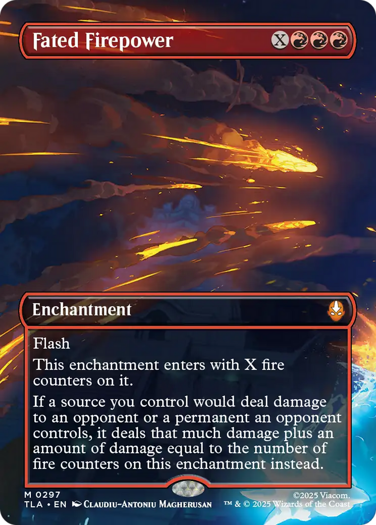 Fated Firepower (Borderless) [Avatar: The Last Airbender] - Destination Retro