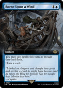 Borne Upon a Wind (Extended Art) (Surge Foil) [The Lord of the Rings: Tales of Middle-Earth] - Destination Retro