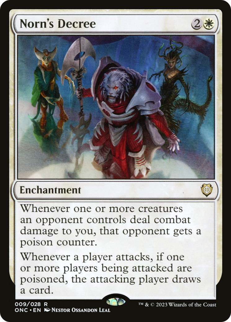 Norn's Decree [Phyrexia: All Will Be One Commander] - Destination Retro