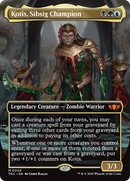 Kotis, Sibsig Champion (Borderless) [Tarkir: Dragonstorm Commander] - Destination Retro
