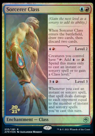 Sorcerer Class [Dungeons & Dragons: Adventures in the Forgotten Realms Prerelease Promos] - Destination Retro