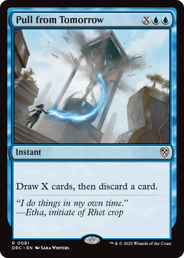 Pull from Tomorrow [Aetherdrift Commander] - Destination Retro