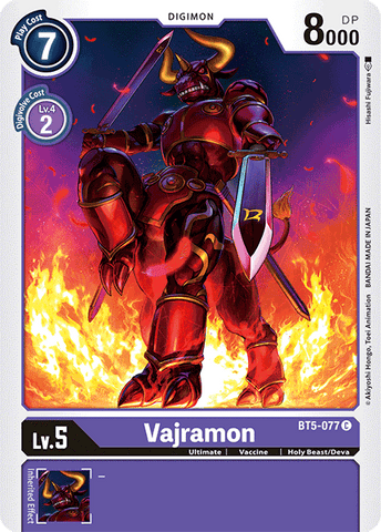 Vajramon [BT5-077] [Battle of Omni] - Destination Retro