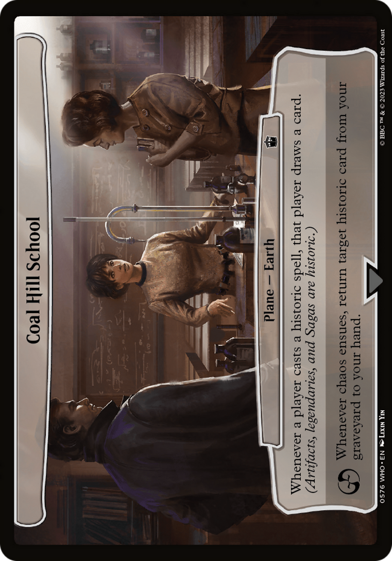 Coal Hill School [Doctor Who] - Destination Retro
