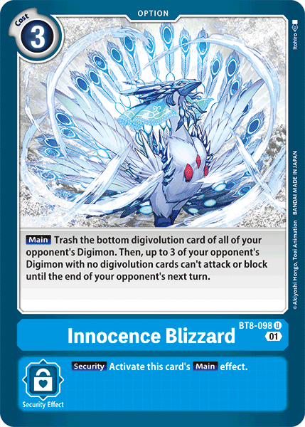 Innocence Blizzard [BT8-098] [New Awakening] - Destination Retro