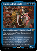 Azami, Lady of Scrolls (Foil Etched) [Commander Masters] - Destination Retro