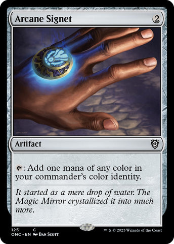 Arcane Signet [Phyrexia: All Will Be One Commander] - Destination Retro