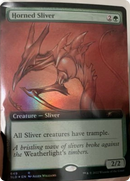Horned Sliver (Extended Art) [Secret Lair Drop Promos] - Destination Retro