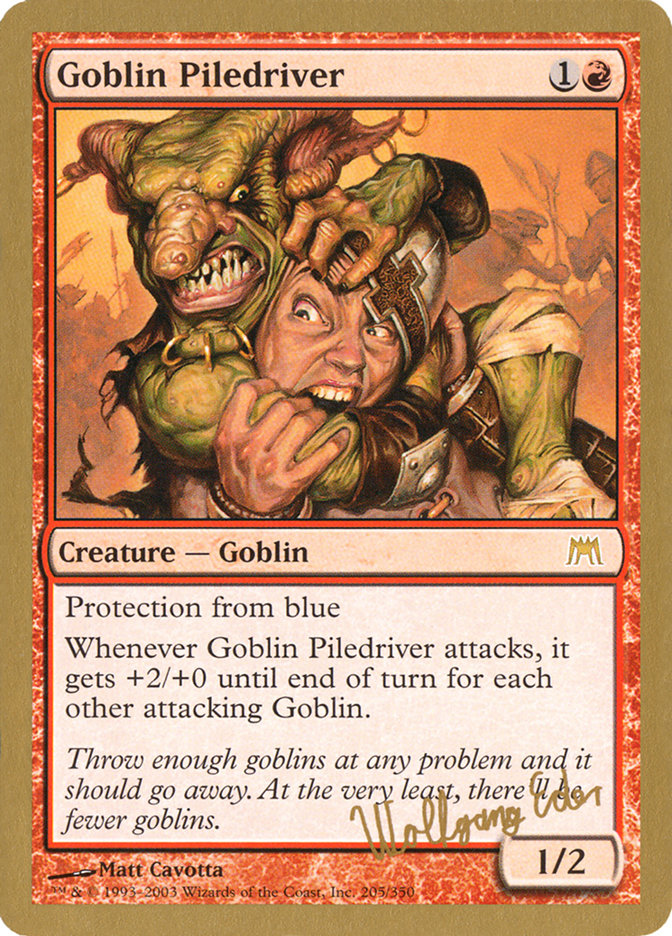 Goblin Piledriver (Wolfgang Eder) [World Championship Decks 2003] - Destination Retro