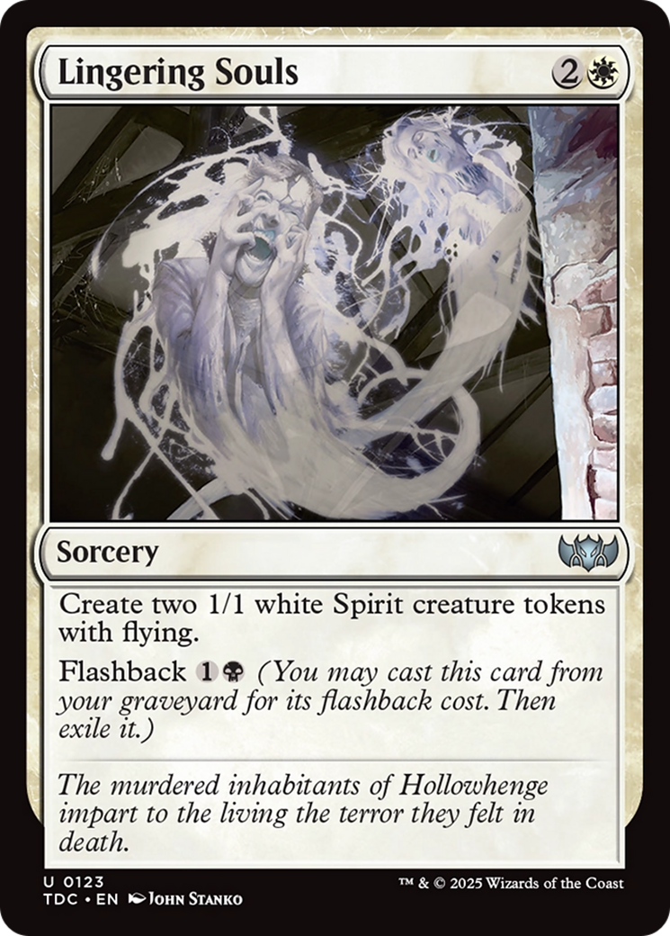 Lingering Souls [Tarkir: Dragonstorm Commander] - Destination Retro