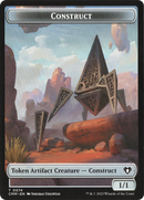 Thopter // Construct (0074) Double-Sided Token [Commander Masters Tokens] - Destination Retro